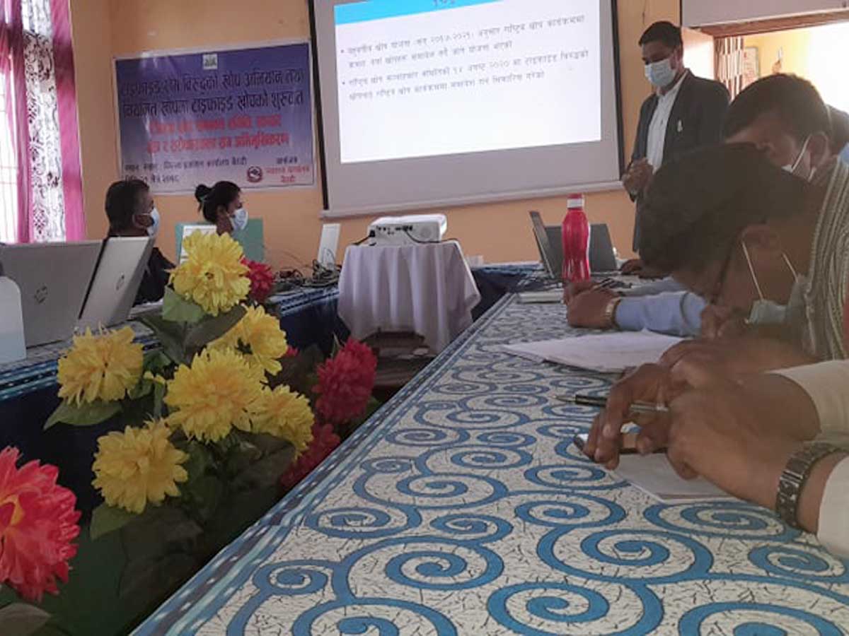 बैतडीमा टाइफाइड विरुद्धको खोप अभियानलाई प्रभावकारी बनाउन अन्तरक्रिया